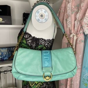 leather juicy shoulder bag